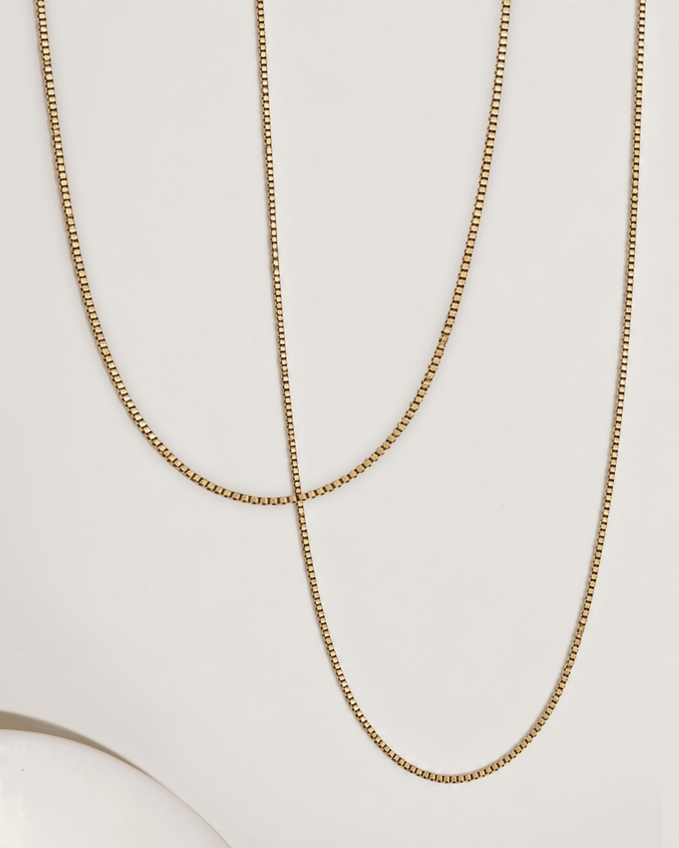 James Michelle Box Chain Set