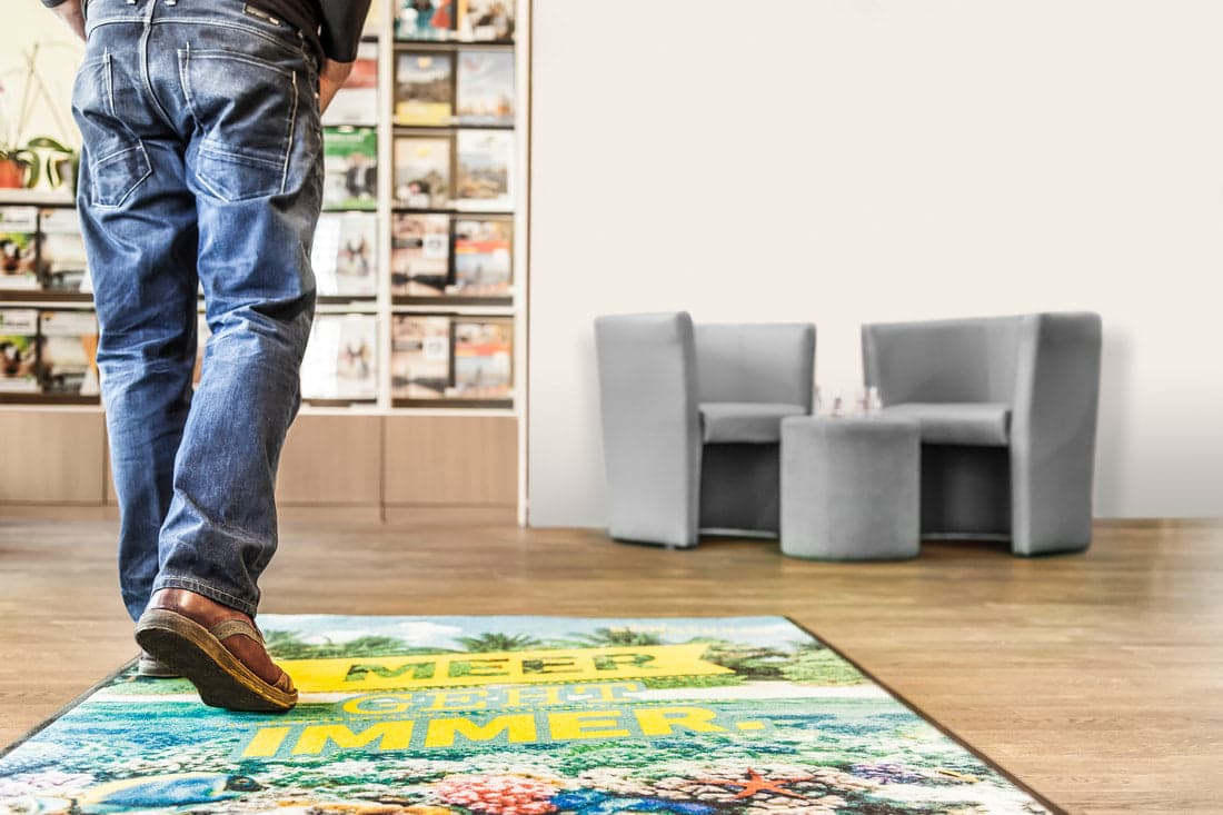 Logomatte Laden: Eine Bewertung der personalisierbaren Eingangsmatte