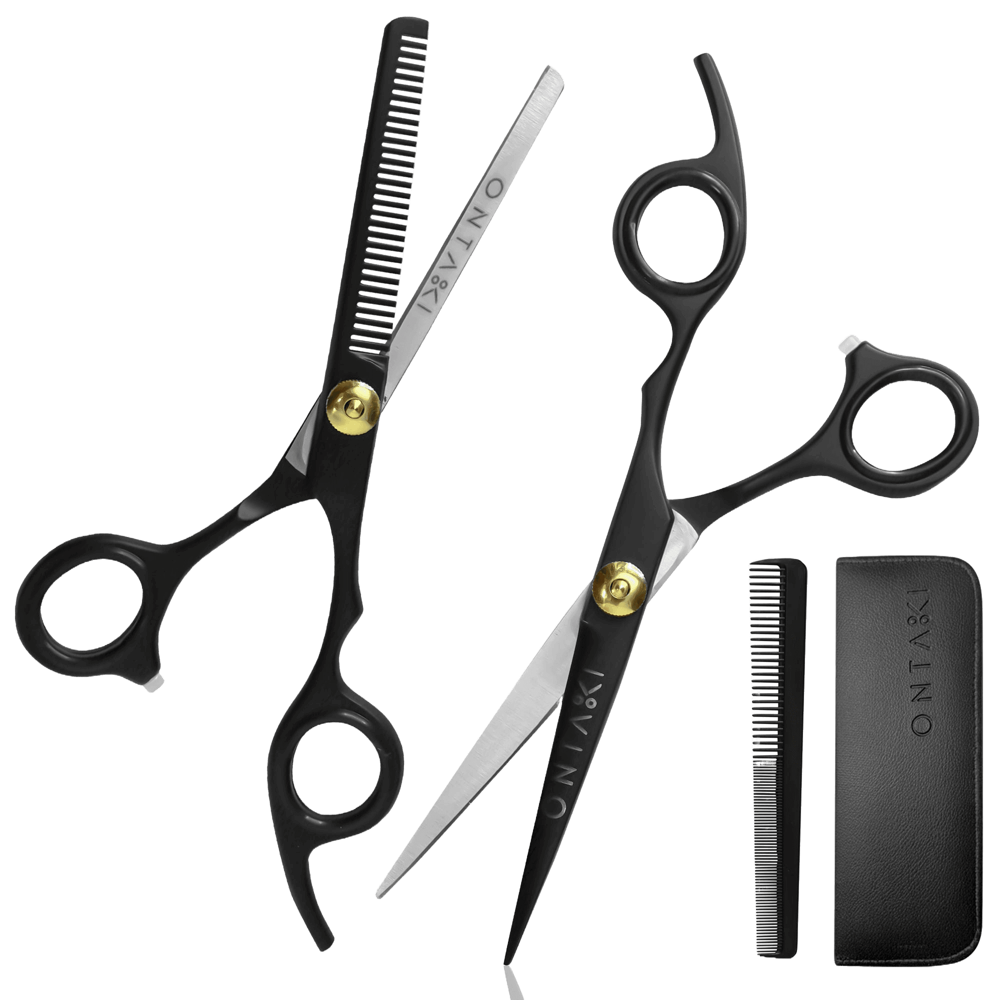 Zestaw nożyczek degażówek ONTAKI Hair Thinning Shears Kit (7")