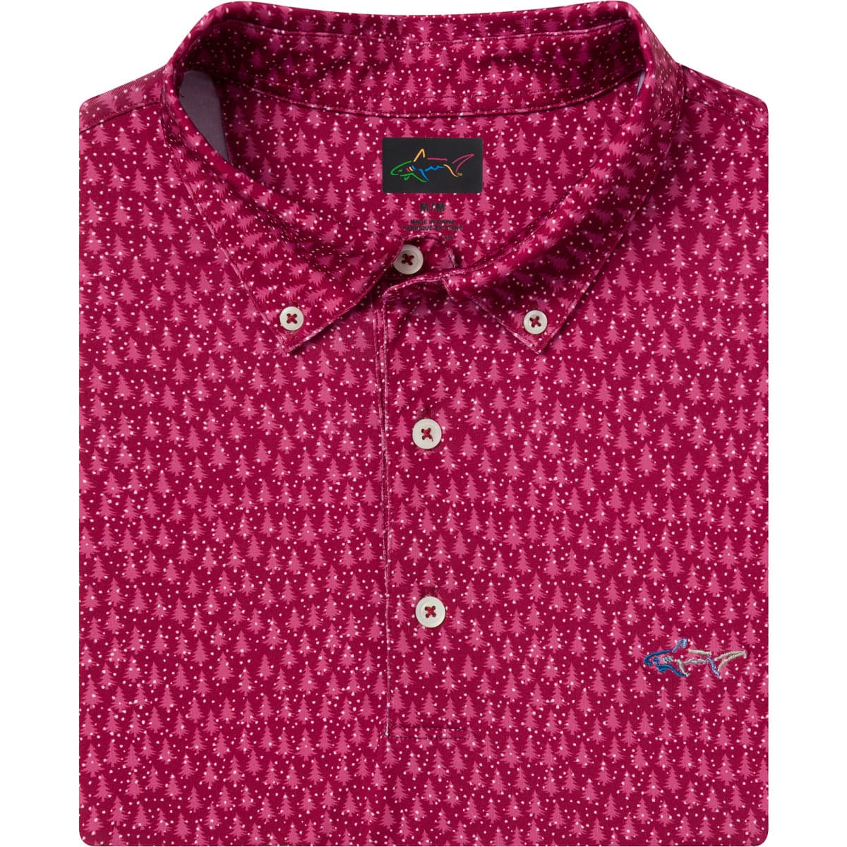 ML75 Frosted Pines Button-Down Collar Polo Review